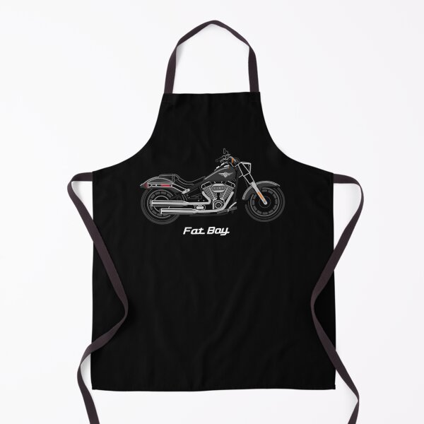 Item preview, Motorcycle Fatboy (2018+) black designed and sold by Dress2Drive.
