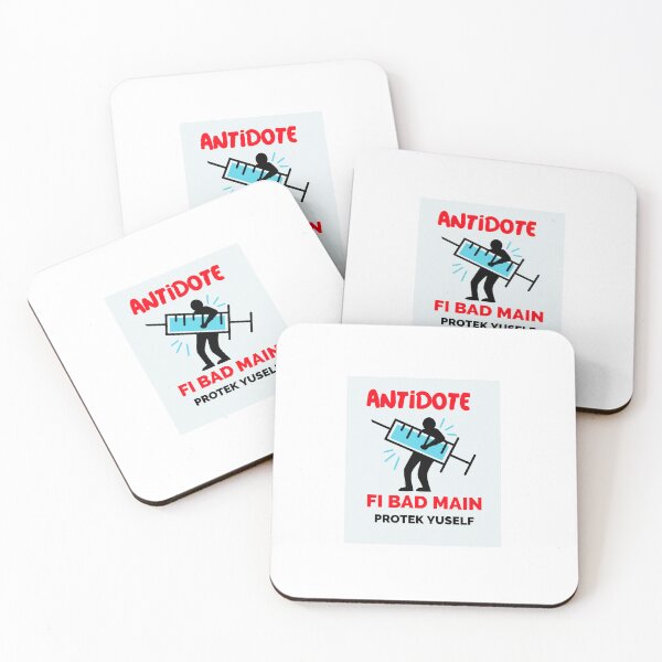 Item preview, Antidote Fi Bad Main, Jamaican Patois designed and sold by Kolcha.