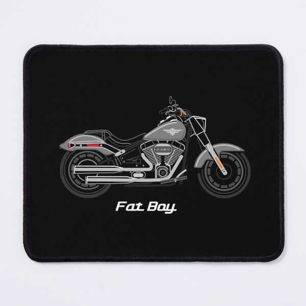 Item preview, Motorcycle Fatboy (2018+) grey designed and sold by Dress2Drive.