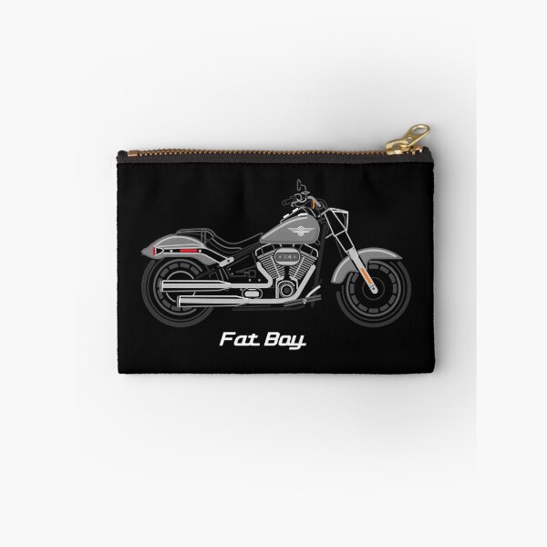 Item preview, Motorcycle Fatboy (2018+) grey designed and sold by Dress2Drive.