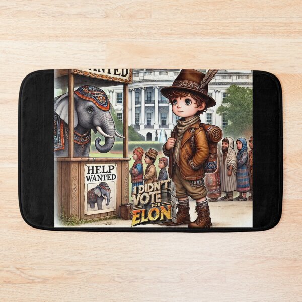 Item preview, "I Didn't Vote for Elon - Help Wanted Chronicles" designed and sold by MySheetMusicArt.