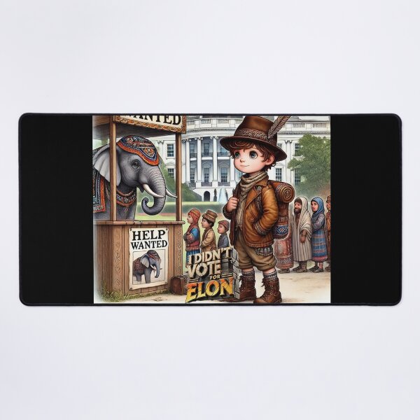Item preview, "I Didn't Vote for Elon - Help Wanted Chronicles" designed and sold by MySheetMusicArt.