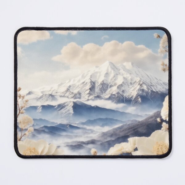 Item preview, Japan Mountain and Flowers designed and sold by VeriteAtelier.