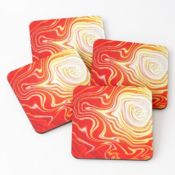Item preview, Radiating Waves Warm designed and sold by SirkDesignsLtd.