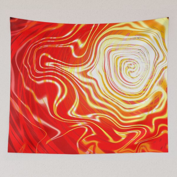 Item preview, Radiating Waves Warm designed and sold by SirkDesignsLtd.