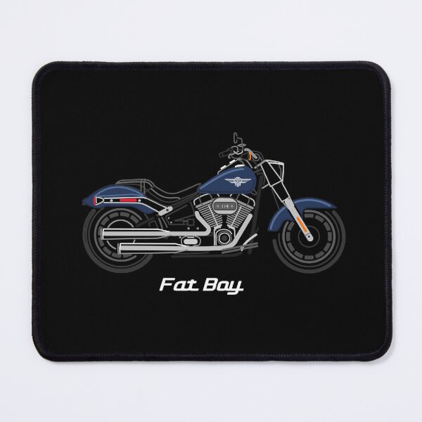 Item preview, Motorcycle Fatboy (2018+) legend blue designed and sold by Dress2Drive.