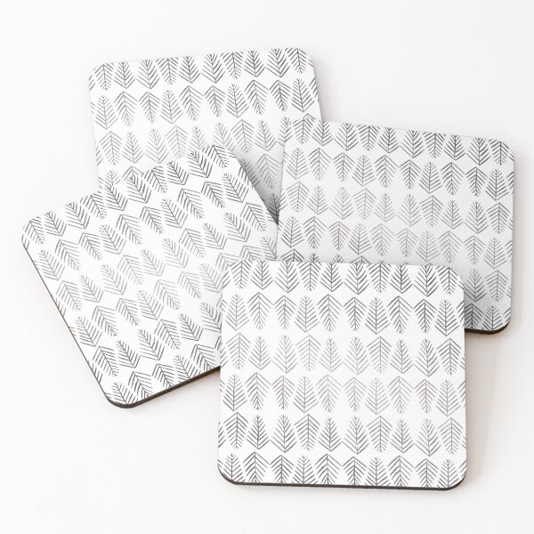 Item preview, Silver pine trees  designed and sold by wackapacka.