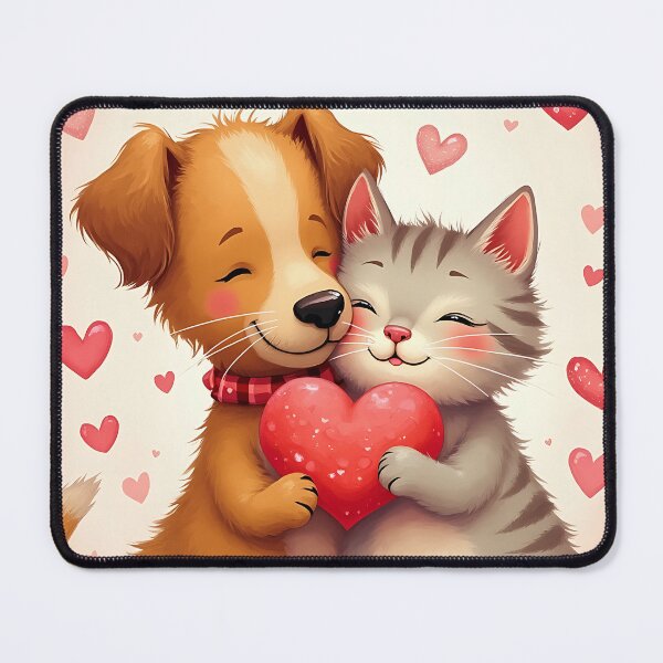 Item preview, Furry Valentine | Pet Love Celebration designed and sold by StellarHues.