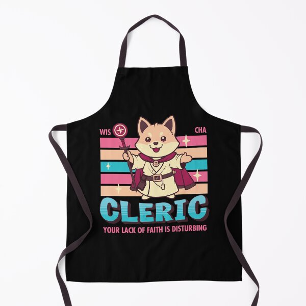 Item preview, DnD Cleric Kawaii designed and sold by sunburstrpg.