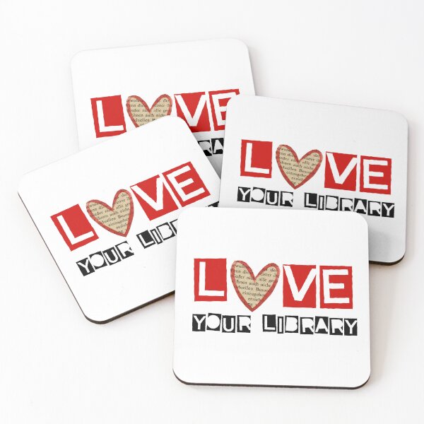 Item preview, Love Your Library designed and sold by PINKUBUS.