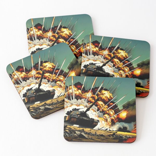 Item preview, Battle Tank at War designed and sold by Niko Pantele.