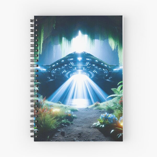 Item preview, Spaceship in front of the cave designed and sold by Dogandesighn.