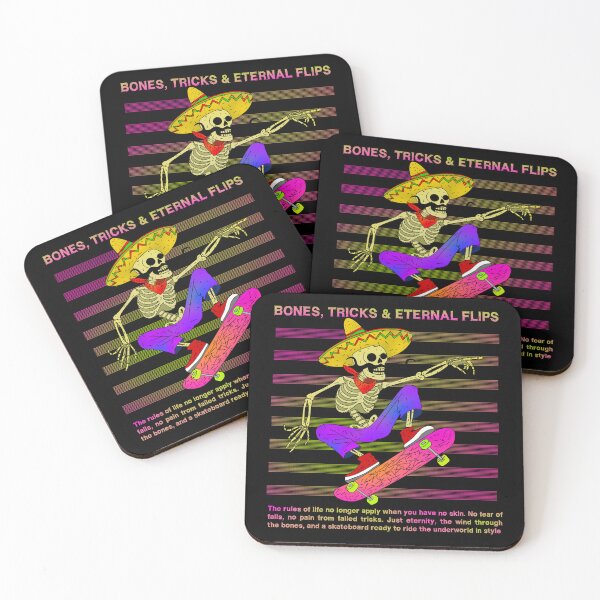 Item preview, Skeleton skater, fearless tricks and no limits in the afterlife designed and sold by KingxScribble.