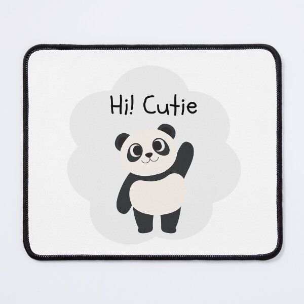 Item preview, Adorable Panda Says HI ! designed and sold by ShoretheBore.