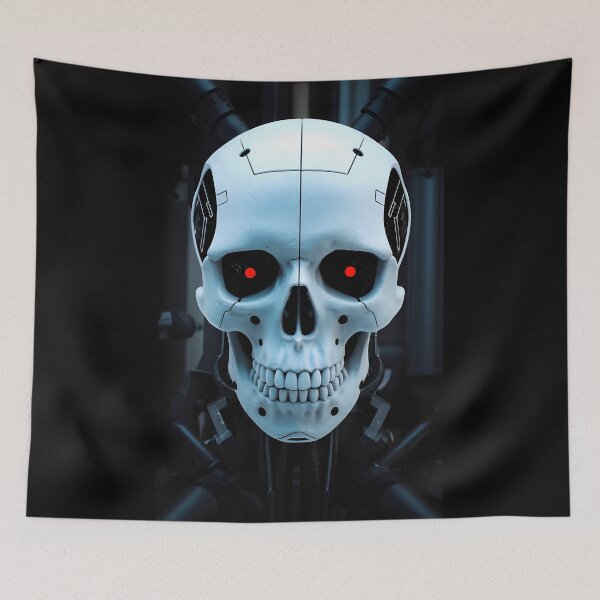 Item preview, Techno skull designed and sold by fishwithout.
