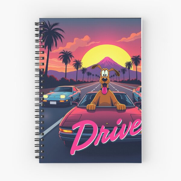 Artikelvorschau, Retro Drive mit Pluto entworfen und verkauft von UnicornDreamers.