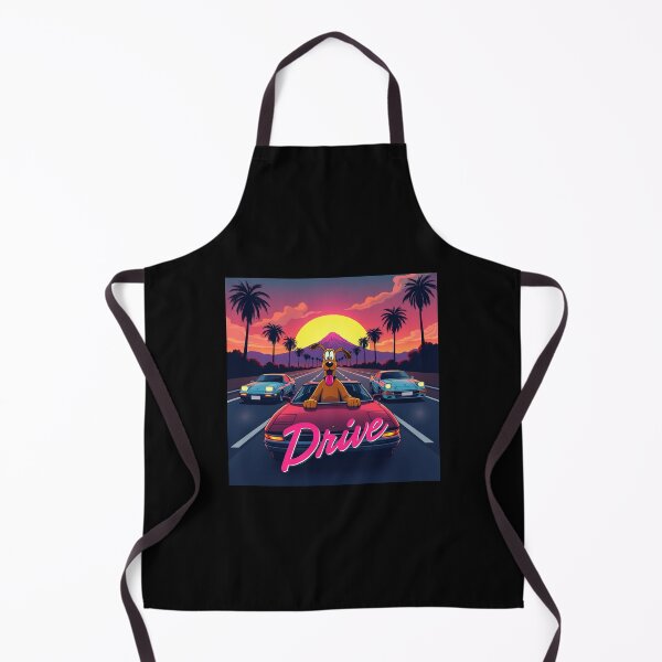 Item preview, Retro Drive with Pluto designed and sold by UnicornDreamers.