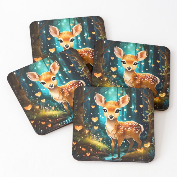 Item preview, Enchanted Forest Fawn designed and sold by Abdu  Innovations.