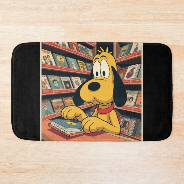 Item preview, Pluto & the Vintage Record Shop designed and sold by UnicornDreamers.