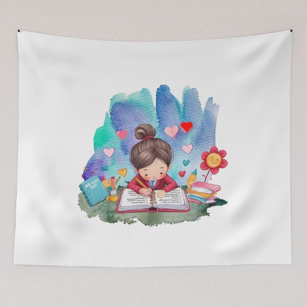Item preview, Cute Planner Girl Dream Big designed and sold by ChenEngEng.