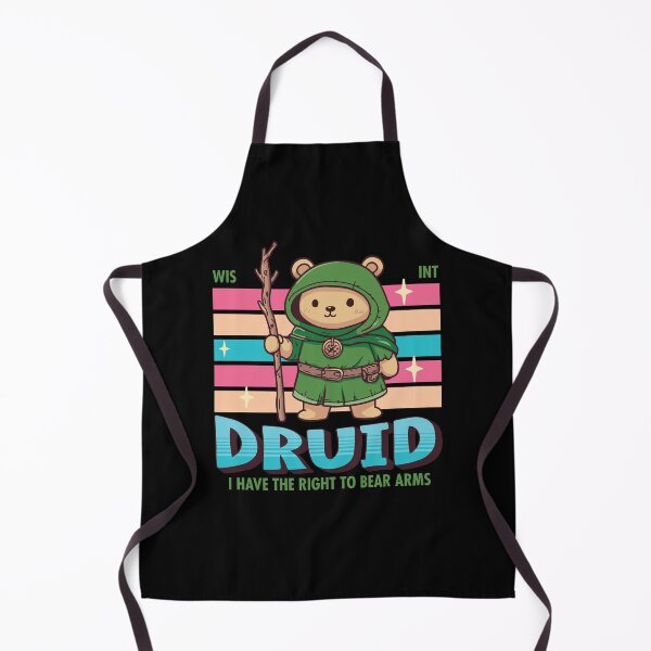 Item preview, DnD Druid Kawaii designed and sold by sunburstrpg.