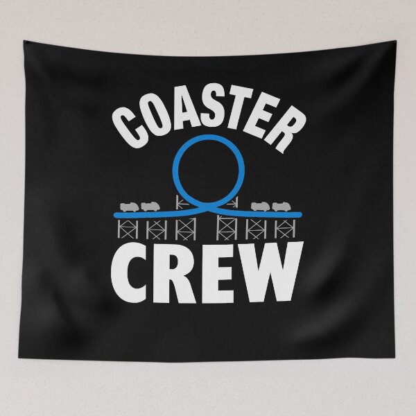 Item preview, Coaster Crew – Roller Coaster Fan designed and sold by eternallygifted.