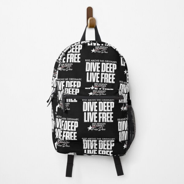 Item preview, Dive Deep Live Free Typography Minimalist Design designed and sold by MoeTiff.