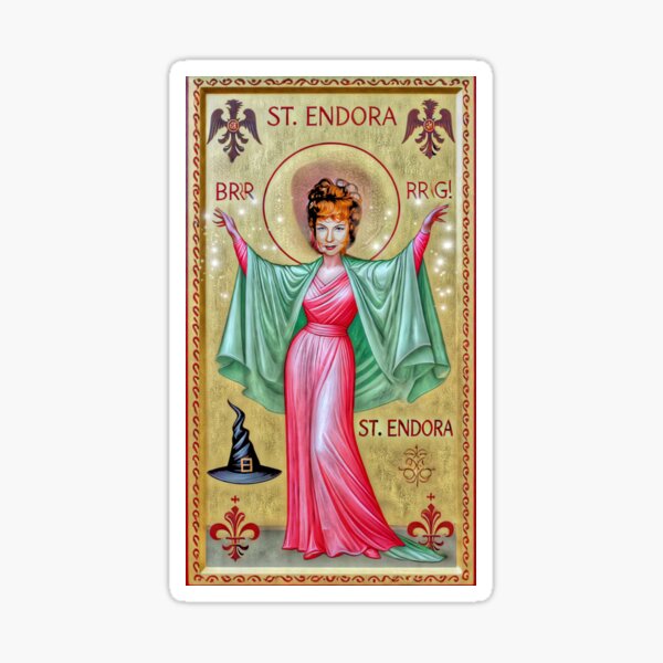 Item preview, St. Endora (Agnes Moorehead) designed and sold by CMooreWorx.