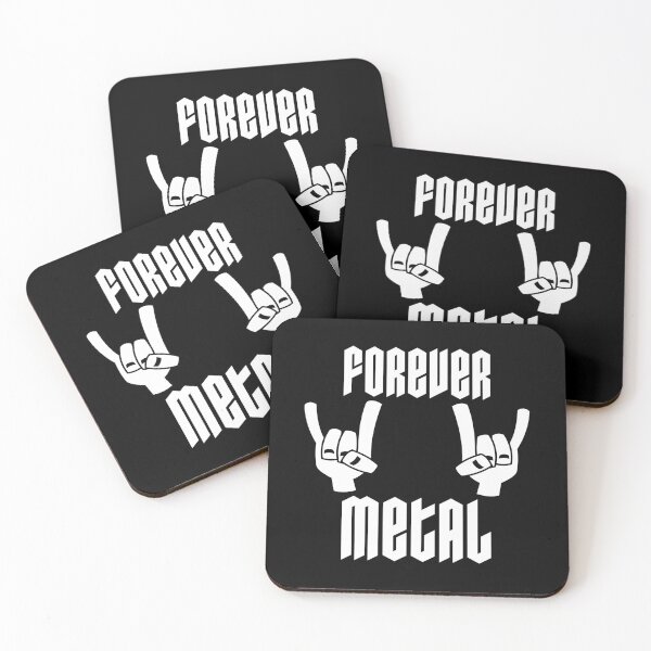 Item preview, Forever Metal Heavy Metal Devil Horns Hand Gesture In White designed and sold by fizzgig.