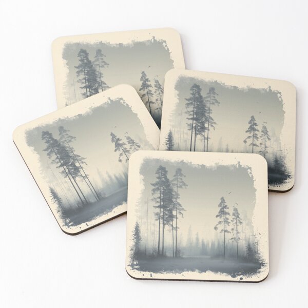 Item preview, Misty Woods designed and sold by Dreaming Shell.