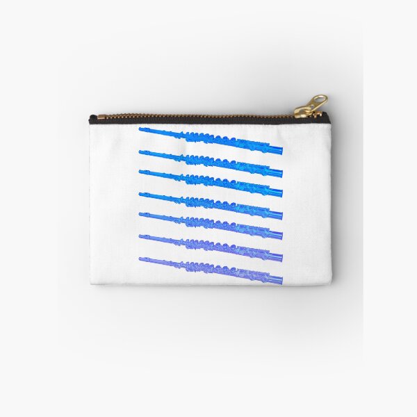 Item preview, Flutes Blue Ombre designed and sold by ValeriesGallery.
