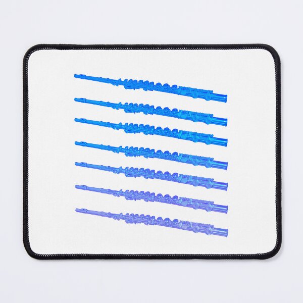 Item preview, Flutes Blue Ombre designed and sold by ValeriesGallery.