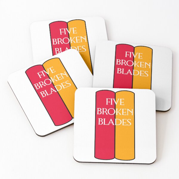 Item preview, Five Broken Blades Bookstack designed and sold by doodlesbyCara.