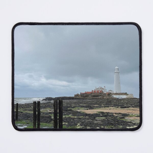 Item preview, St Marys Island and Lighthouse - Portrait designed and sold by Violaman.