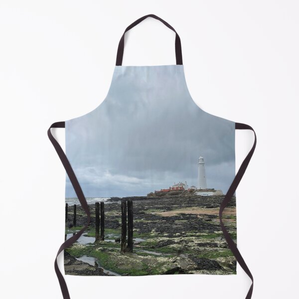 Item preview, St Marys Island and Lighthouse - Portrait designed and sold by Violaman.