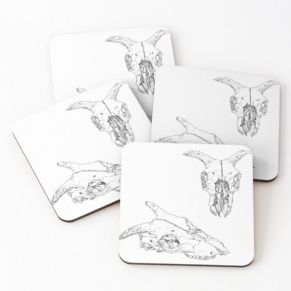 Item preview, Bull Skull designed and sold by LillustrationsUK.