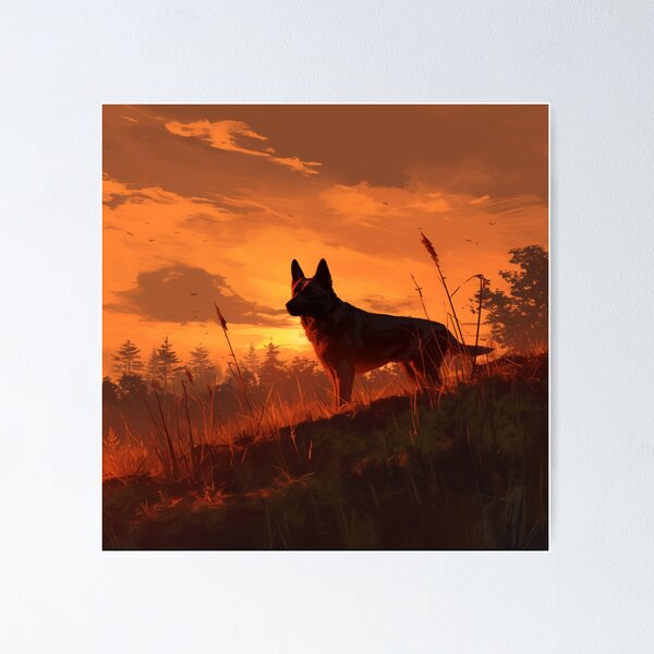 Item preview, Dog Owner // Aesthetic dog // dog silhouette // Animal Art // Beautiful dog Art  designed and sold by SMARTKIT  DESIGNAGENCY.