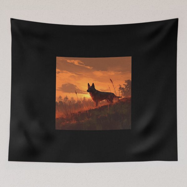 Item preview, Dog Owner // Aesthetic dog // dog silhouette // Animal Art // Beautiful dog Art  designed and sold by SMARTKIT  DESIGNAGENCY.