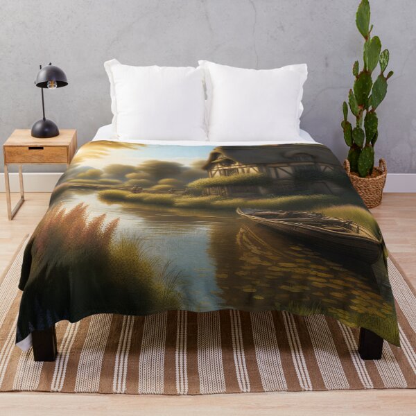 Item preview, Thatched Cottage by the River designed and sold by Abdu  Innovations.