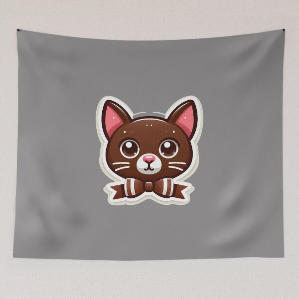 Item preview, Havana Brown Cat Head  designed and sold by ArtistEmbrace.