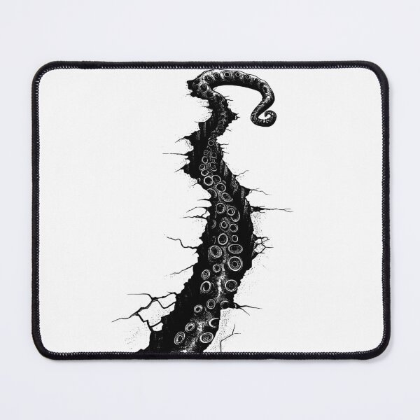 Item preview, Lovecraftian Tentacle Breaks Through designed and sold by LastHighwayTees.