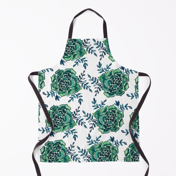 Item preview, Watercolor houseleek - emerald designed and sold by wackapacka.
