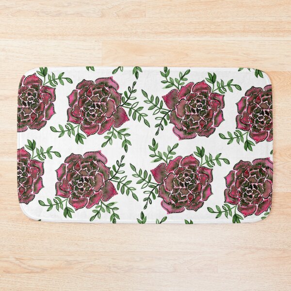 Item preview, Watercolor  houseleek - pink and green designed and sold by wackapacka.
