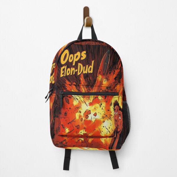 Item preview, Oops Elon-Dud – Explosive satirical humor Art designed and sold by JanChryzostom.