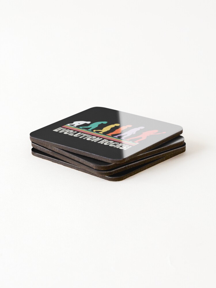 Thumbnail 4 of 5, Coasters (Set of 4), Evolution Rocks! designed and sold by Boggy62.