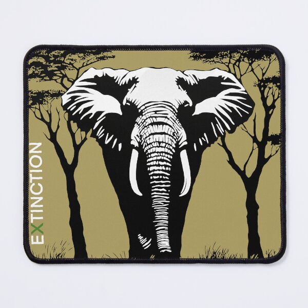 Item preview, Silent Giants – The Vanishing Elephant beige designed and sold by HoddyDesign.