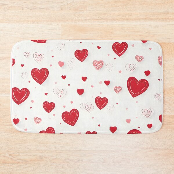 Item preview, Red Hearts small and Big designed and sold by fluidwatercolor.