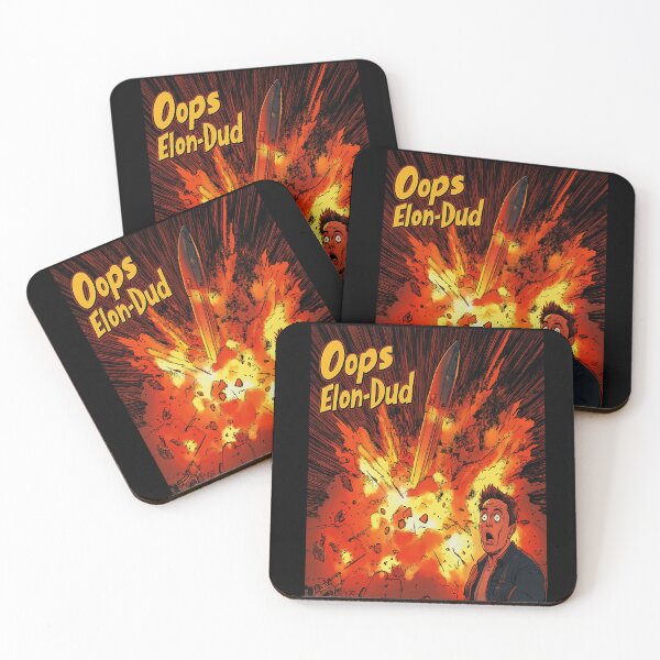 Item preview, Oops Elon-Dud – Explosive satirical humor Art designed and sold by JanChryzostom.