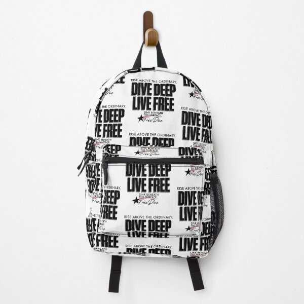 Item preview, Dive Deep Live Free Typography Minimalist Design designed and sold by MoeTiff.