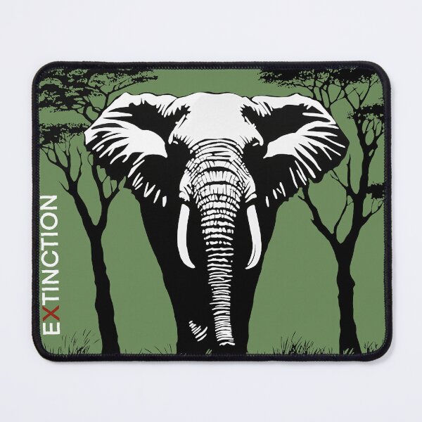 Item preview, Silent Giants – The Vanishing Elephant green designed and sold by HoddyDesign.